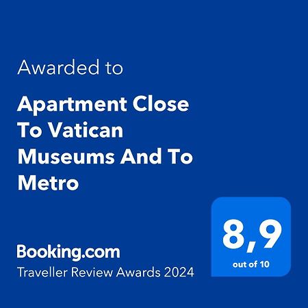 Apartment Close To Vatican Museums And To Metro روما المظهر الخارجي الصورة